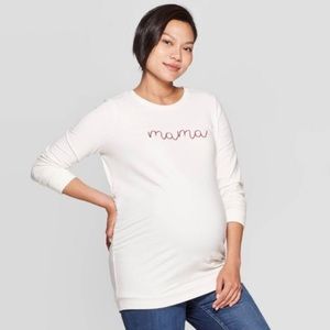 NWT Isabel Maternity “mama” Sweatshirt